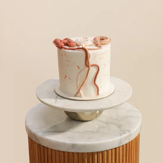 Madeleine Letters Birthday Cake