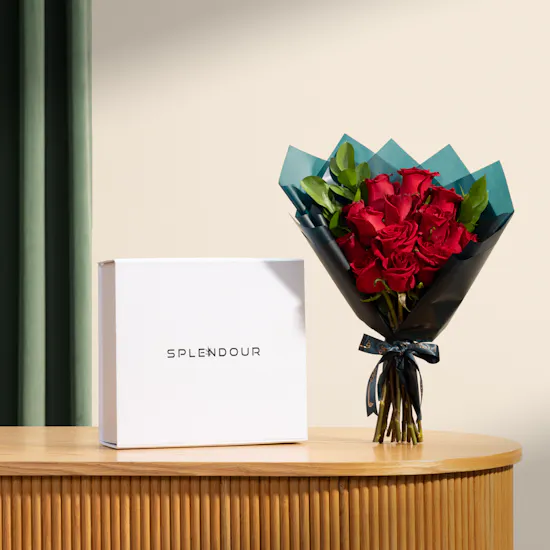 Splendour Home Fragrance Set | Glam Red Roses Bouquet