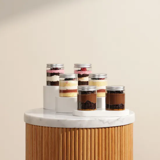 Sugarmoo Jaralicious Cake jars