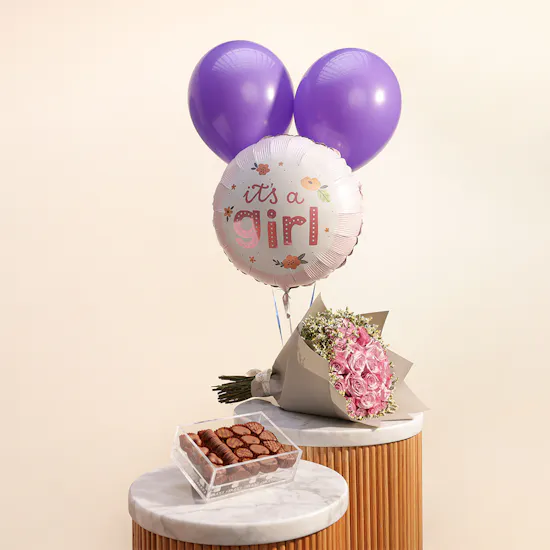 Abucci Chocolate Box | Flowers Bouquet