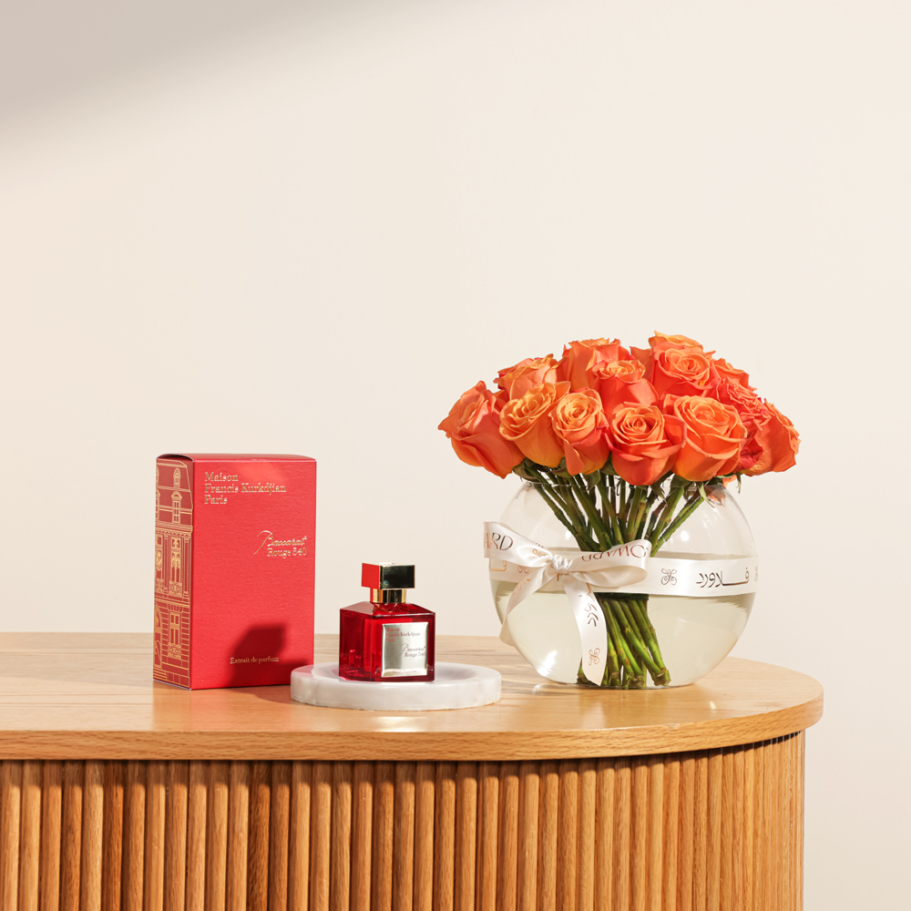 Maison Francis Kurkdjian Baccarat Rouge | Roses Vase