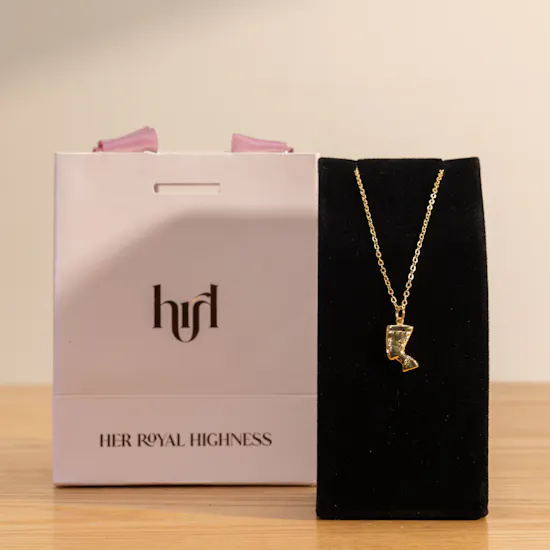 Hrh Nefertiti Gold Plated Necklace