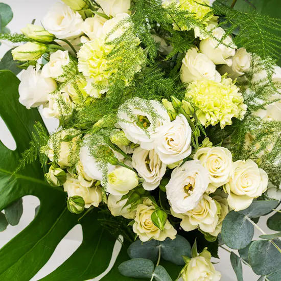 White Garden Bouquet | Congrats