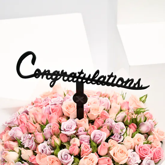 joyful bouquet, Graduation collocation