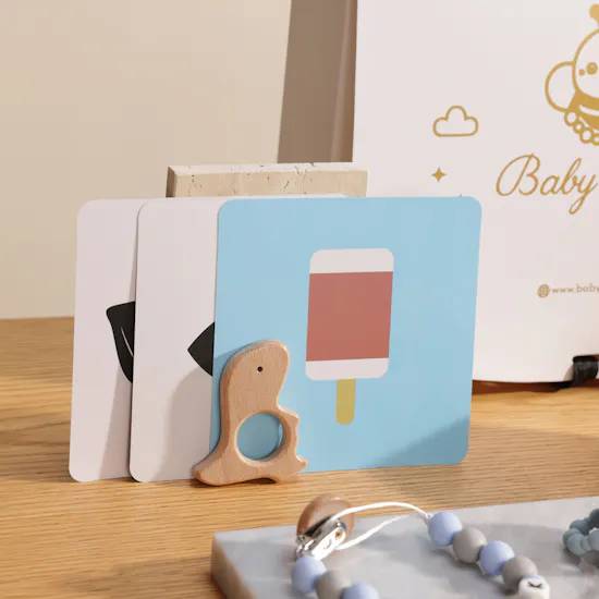 Baby Beedz Personalized Hospital Blue Gift Set
