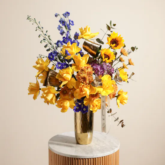 Blush Poetry Flower Vase