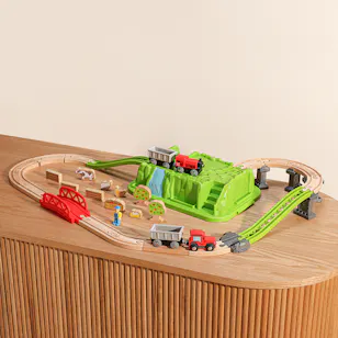 Hape Countryside Train Bucket Set