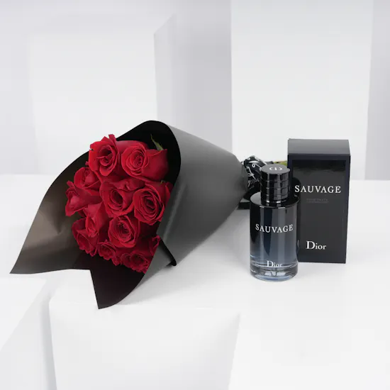 Dior Sauvage EDT | Red Roses