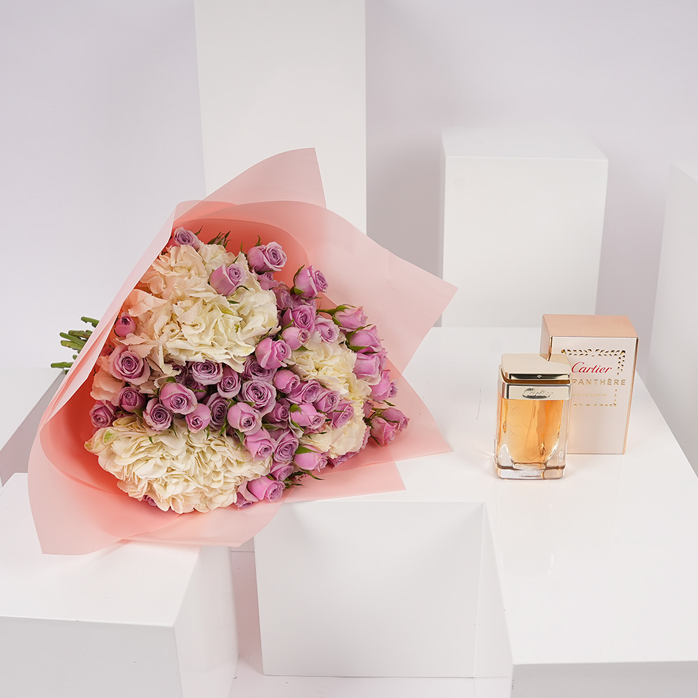 Cartier La Panthere For Women Hydrangea Floward Riyadh