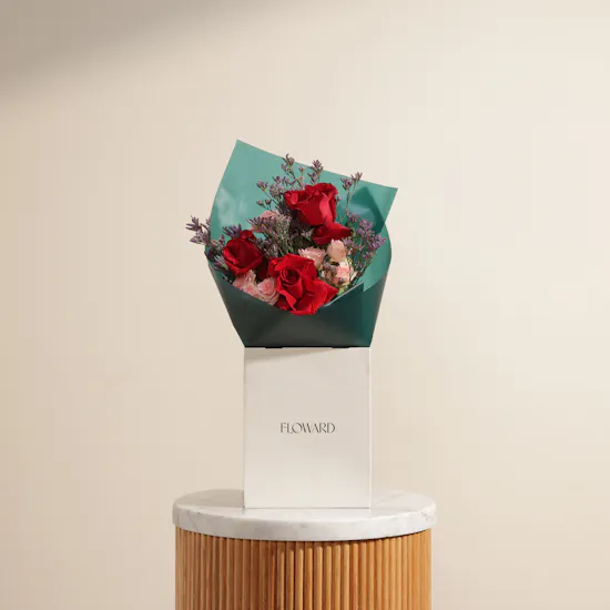 Shimmering Magical Flowers Bouquet