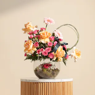 Full of Happiness Flowers Vase