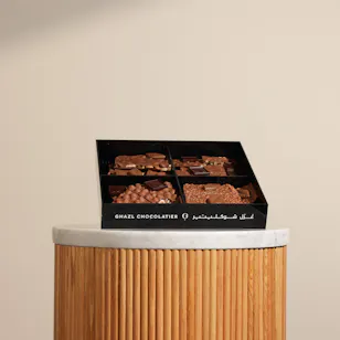Ghazl Chocolatier Chocolate Luxury Acrylic Box 