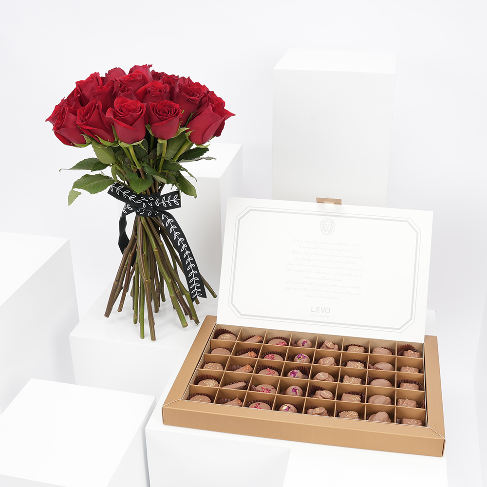 شوكلاتة ليفو | جوري أحمر