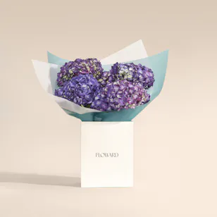 Silken Splendor Purple Hydrangea Bouquet Silken Splendor Purple Hydrangea Bouquet