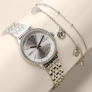 Dici Milano Cosima Silver Women's Watch Set Dici Milano Cosima Silver Women's Watch Set