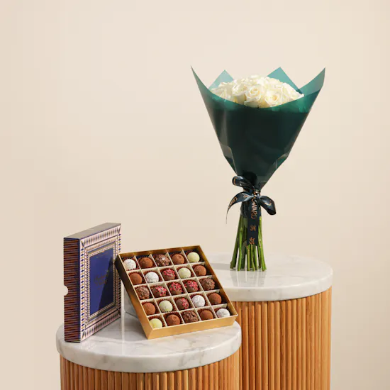 Charbonnel et Walker Victorian Truffle Box | Unique Flowers Arrangement