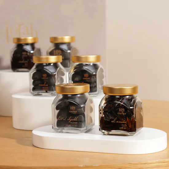 Lootah Velvet Incense Set