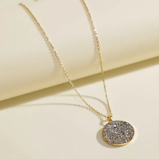 Caroline Svedbom Chloe Rocks Crystal Necklace