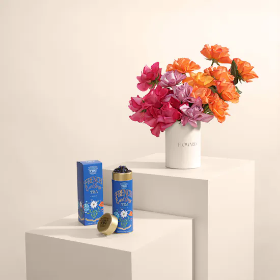 TWG Tea French Earl Grey Tea Box | Vivid Garden Flowers