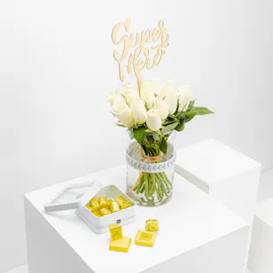 Patchi Tin Chocolate Box | Superhero Vase 