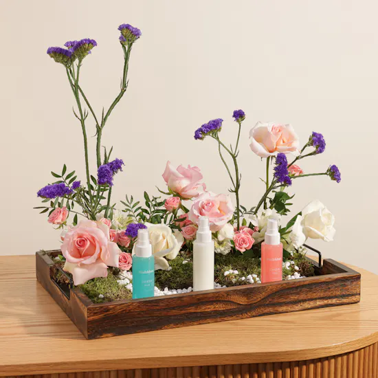Mubkhar Swash Summer Tray | Flowers