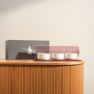 Dimlaj Darza Serving Bowls & Tray Porcelain Set