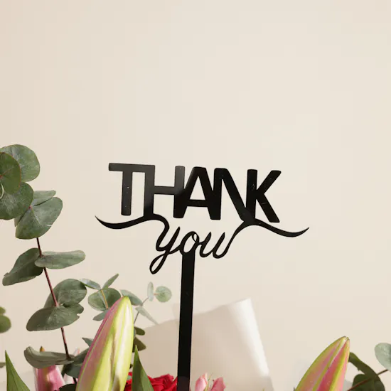Thank You Flowers Bouquet