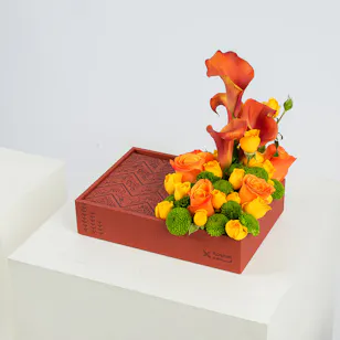 Orange Qur'an | Floral Breeze