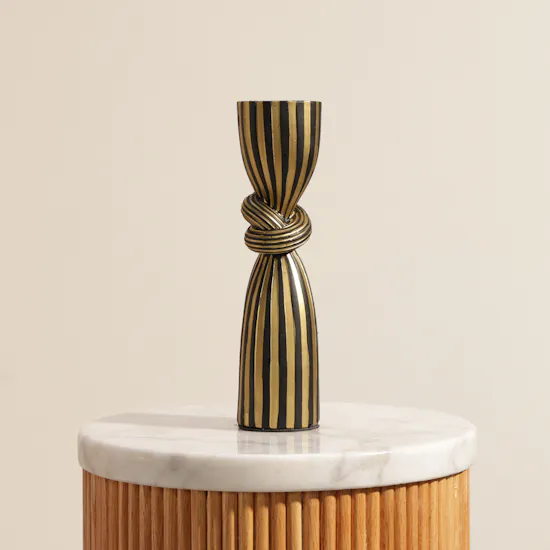 Sculpted Glow Flower Vase