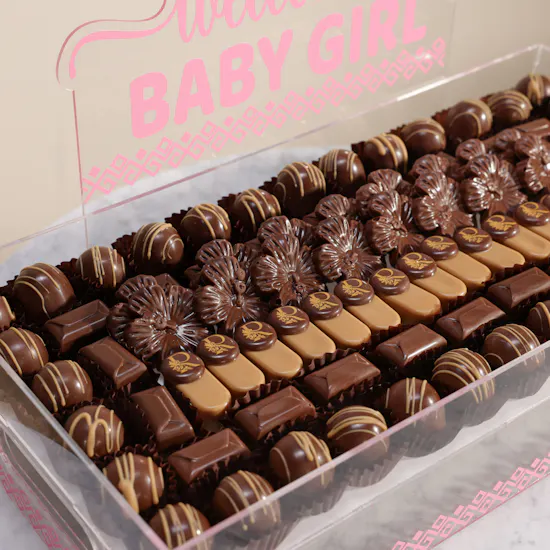 Revan Sweet Welcome Baby Girl Chocolate Box