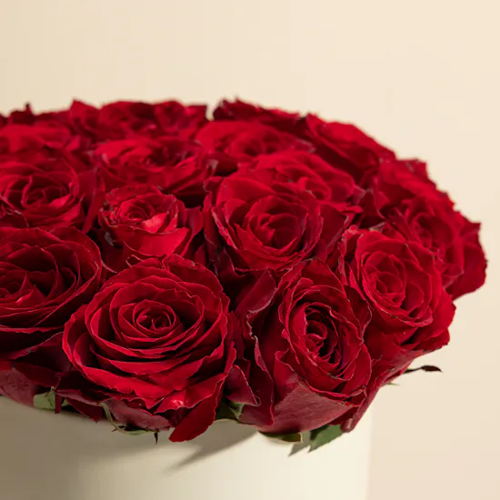 Fleur Red Heart Chocolate Box | Glam Roses and I Love You Ballon