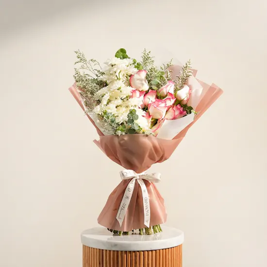Blush Garden Whisper Bouquet