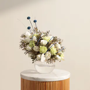 Regal Whisper Flower Vase