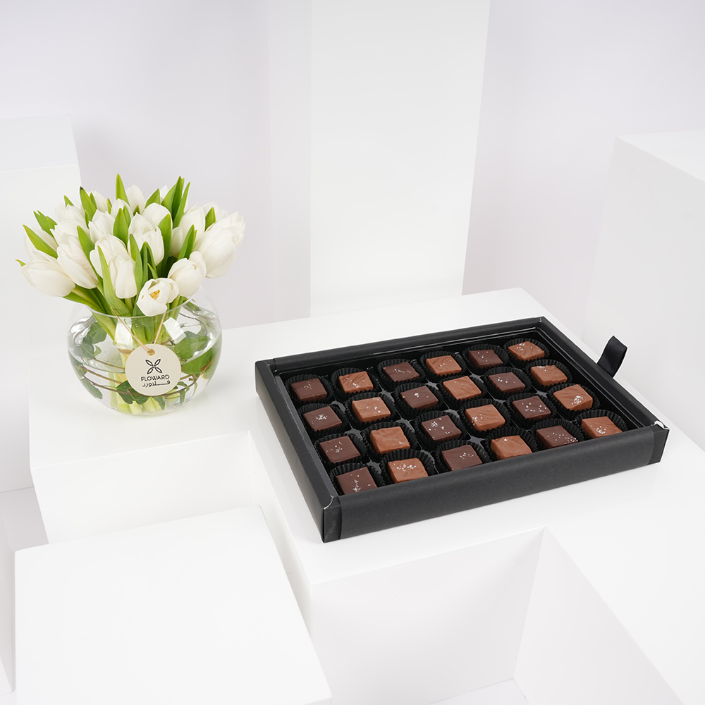 انوش كراميل مملح | مزهرية زهور