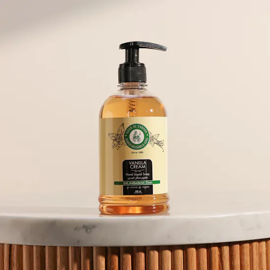 Khan Al Saboun Vanilla Cream Liquid Soap | 500 ml