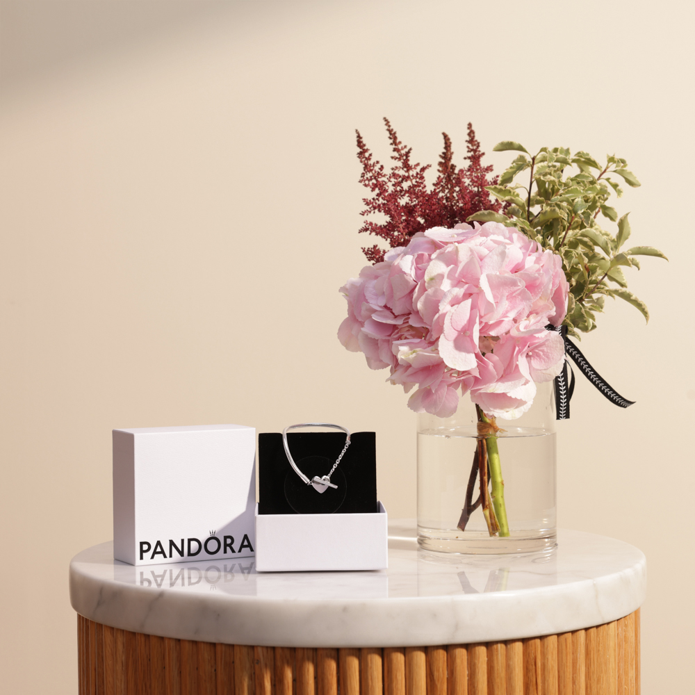 سوار انيق من باندورا | مزهرية زهور مذهلة 