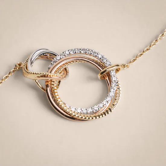 Damas Revolve Trio Diamond Bracelet