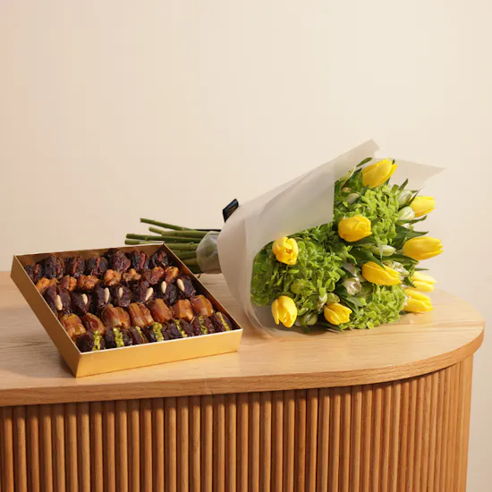 Bateel Delicious Chocolate Box | Enchanting Bouquet