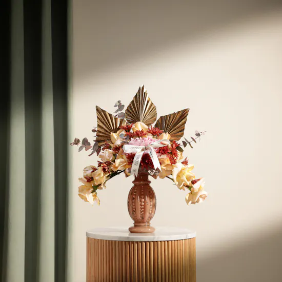 Glam Beauty Flower Vase