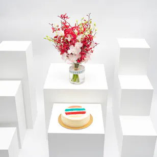 Munch Bakery Dream Cake | Orchid Vase Munch Bakery Dream Cake | Orchid Vase