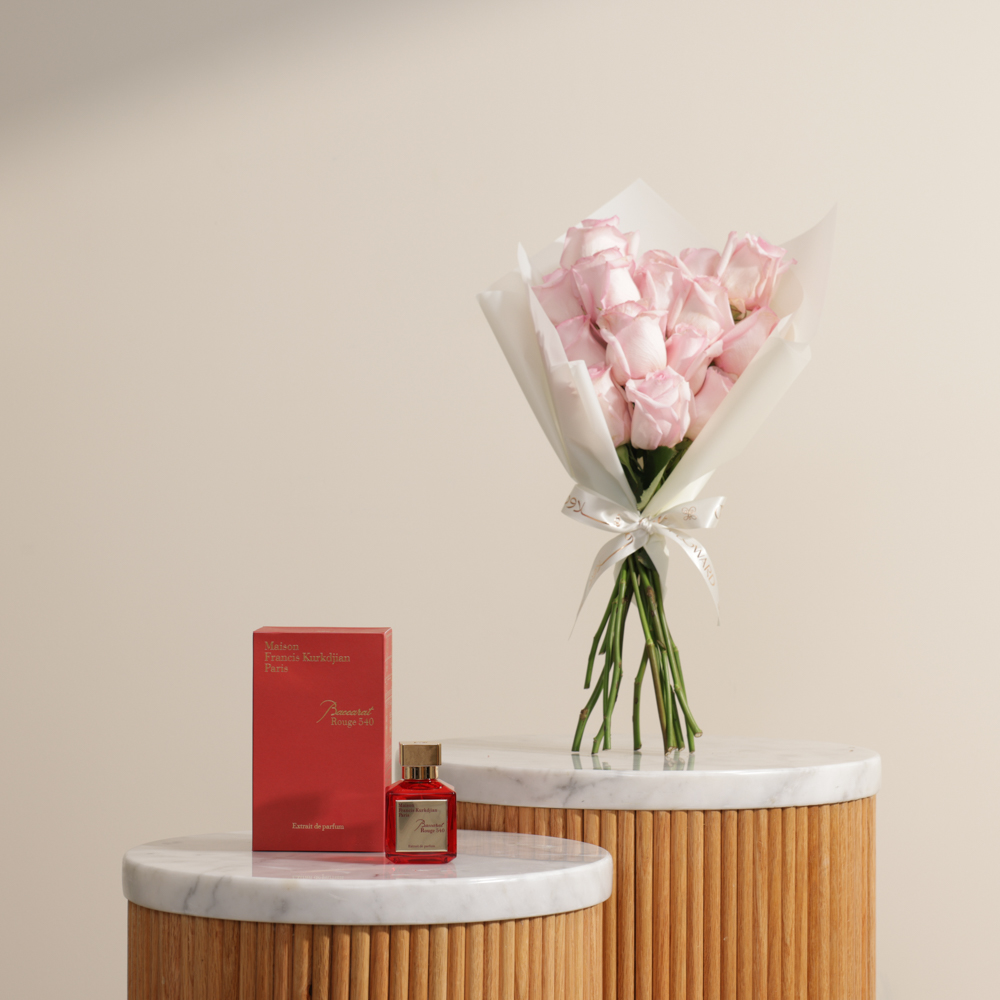 عطر باكارات روج اكسترايت دي برفوم للجنسين من ميزون فرانسيس كوركدجيان | زهور براقة