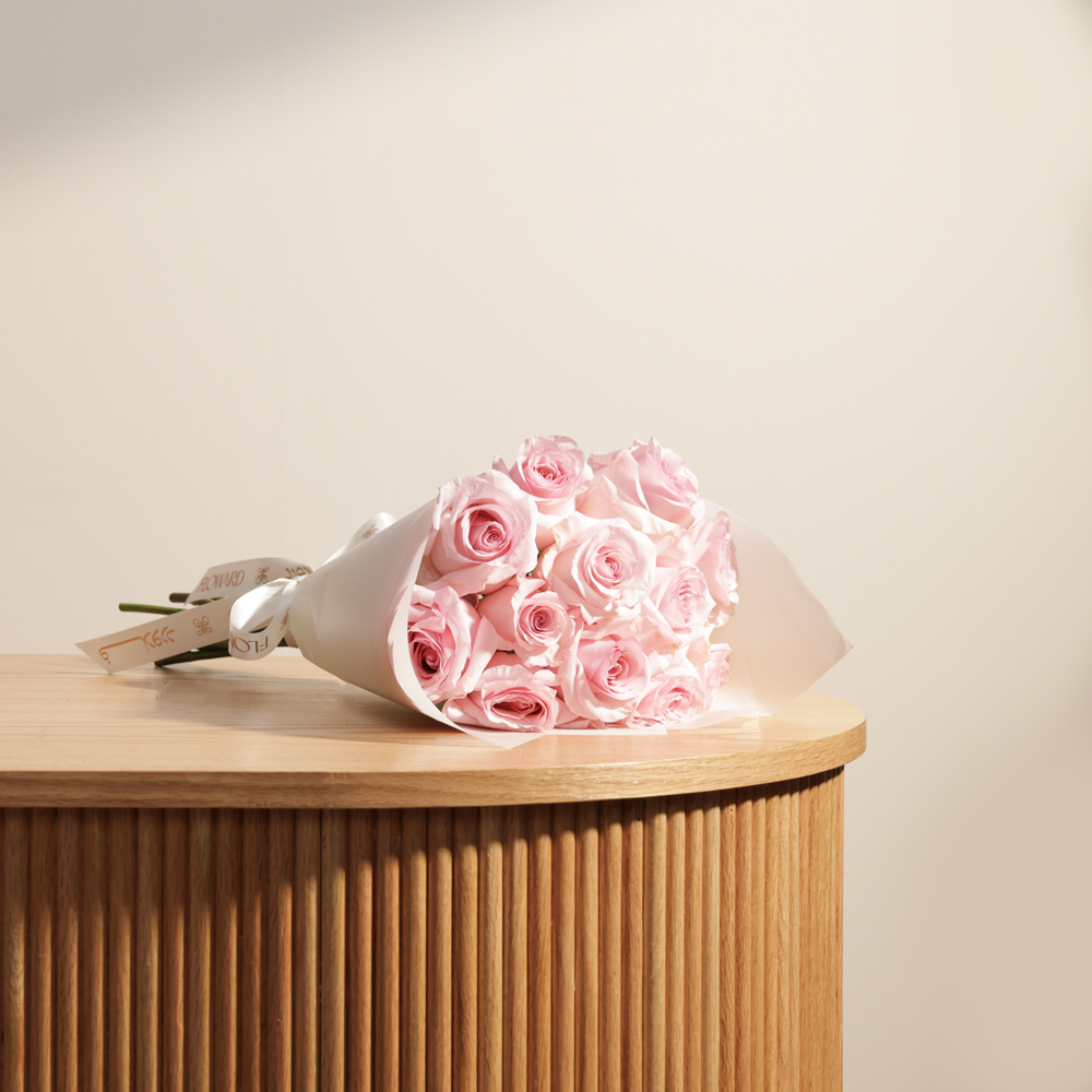 Gorgeous Pink Roses Bouquet 