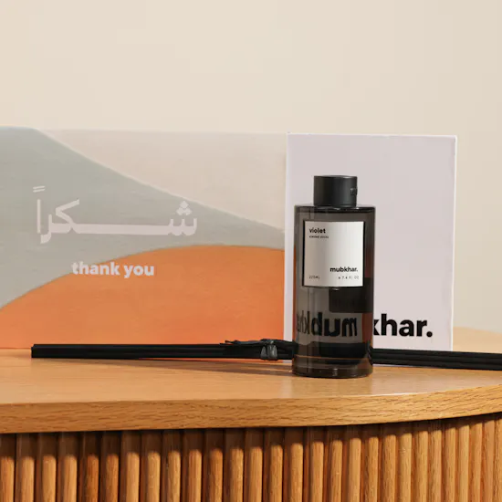 Mubkhar Violet Scented Sticks 220ml | Thank You