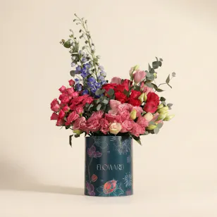 Colorful Flower Box | 30 Flowers