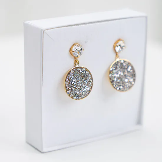 Caroline Chloe Rocks Earrings
