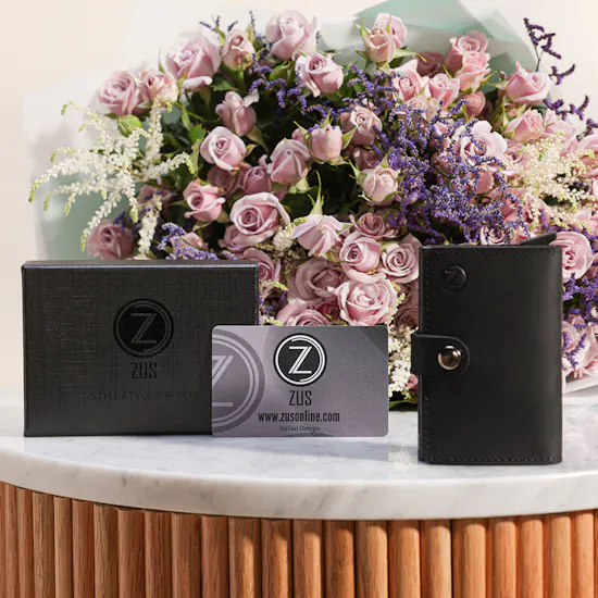 ZUS Genuine Leather Wallet | Bouquet