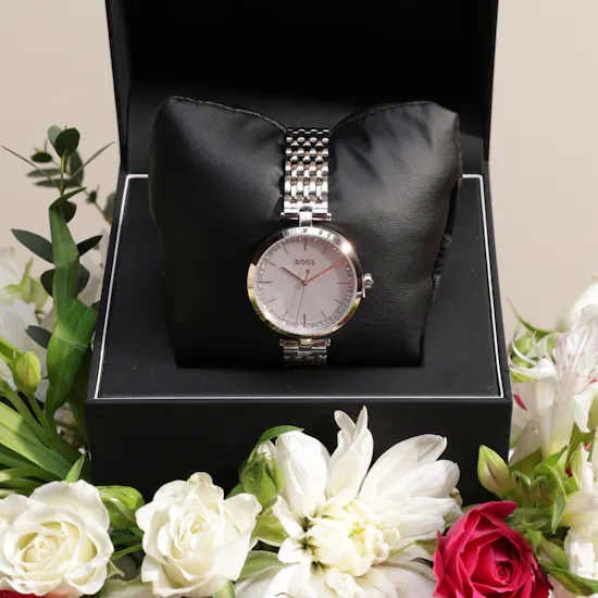 Boss Women''s Stainless Steel Watch | Fuchsia Rose