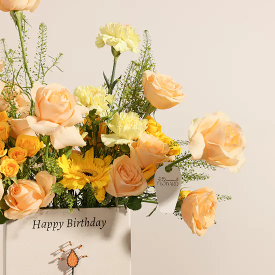 Maisam Qassem Birthday Flowers Vase
