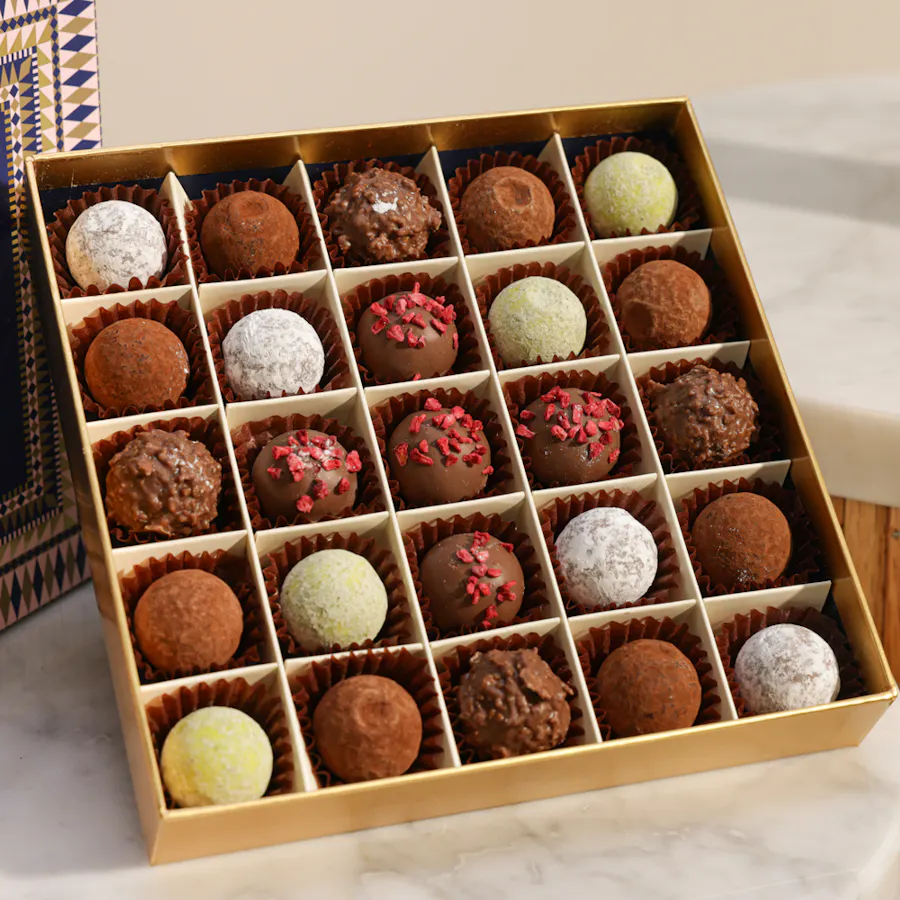 Charbonnel et Walker Victorian Truffle Box | Unique Flowers Arrangement 5