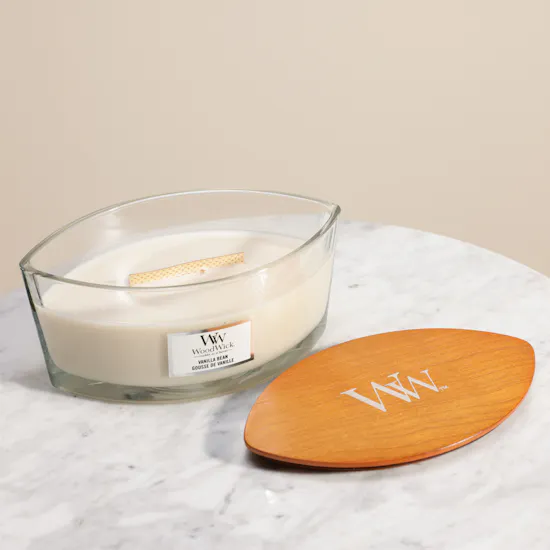 WoodWick Vanilla Bean Ellipse Candle | 660 g